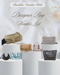 Designer Bag Vendor List