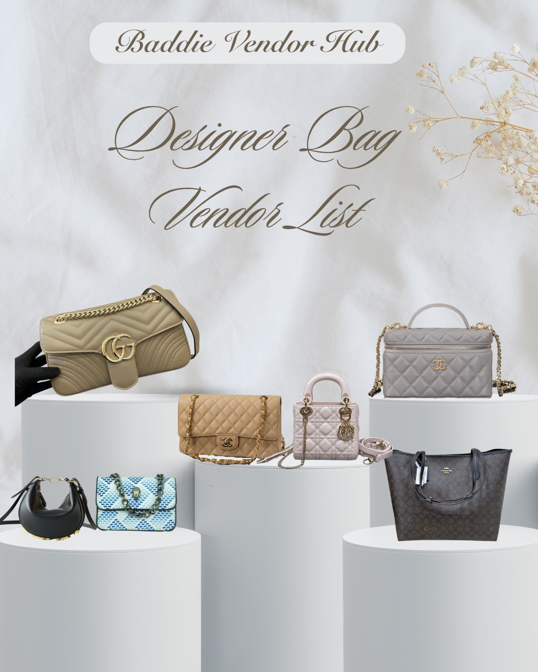 Designer Bag Vendor List