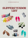 Slippers Vendor List